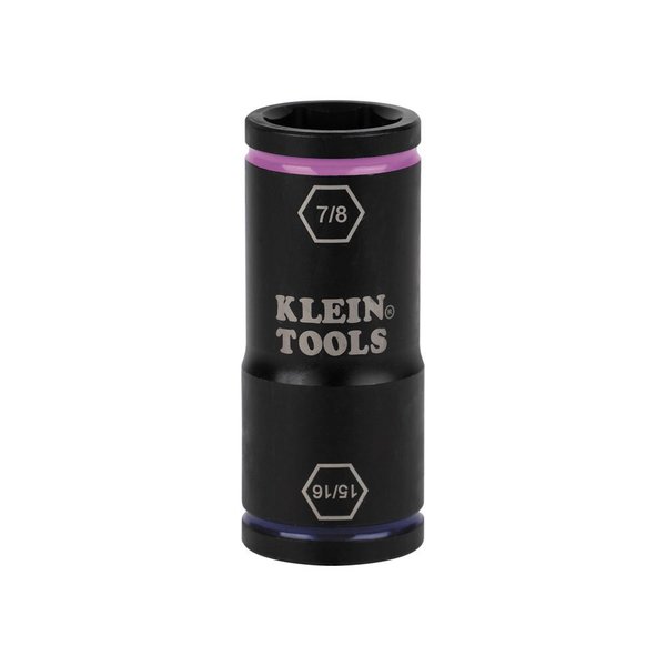 Klein Tools Flip Impact Socket, 15/16 and 7/8-Inch 66073